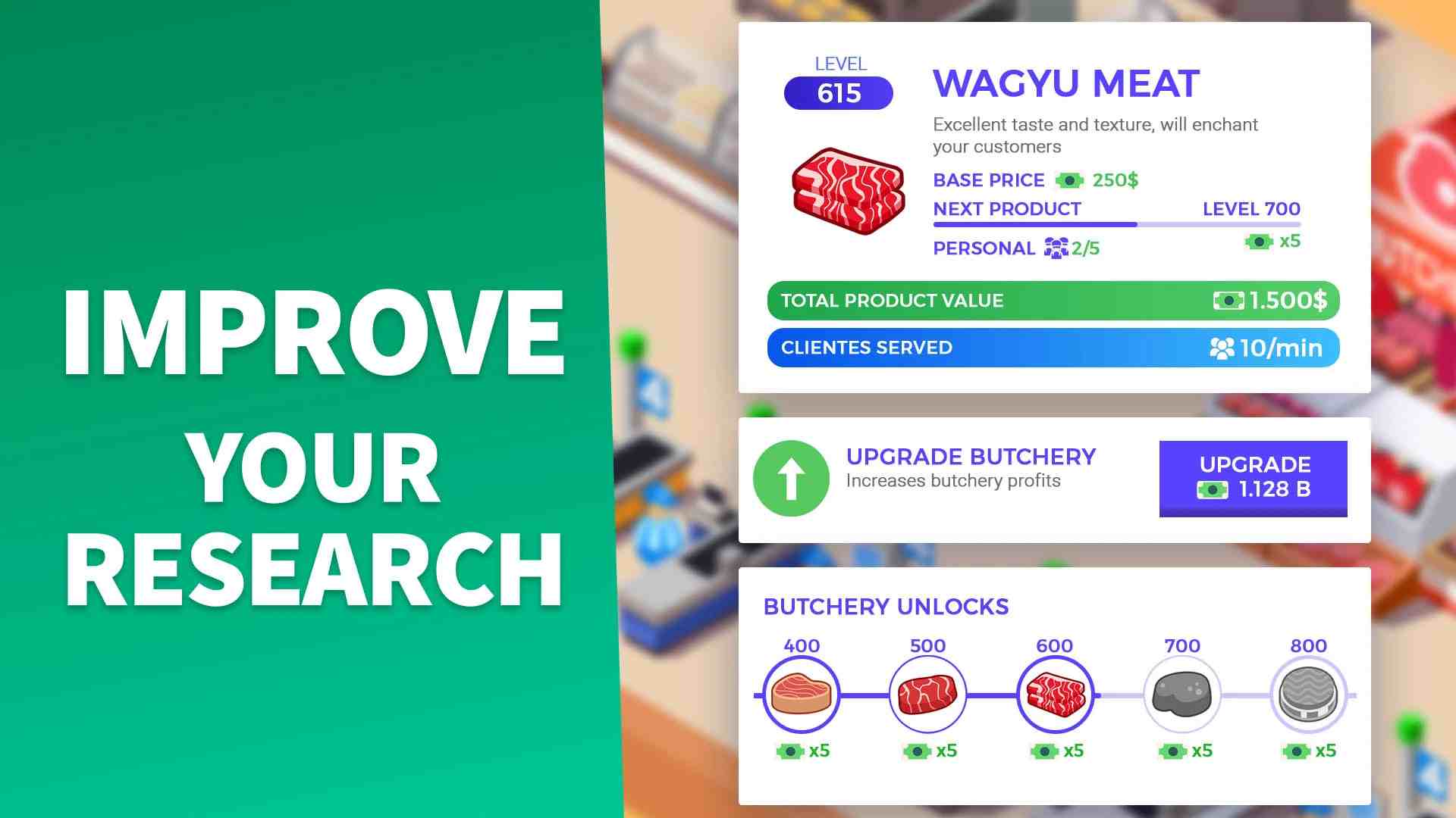 Game Idle Supermarket Tycoon 